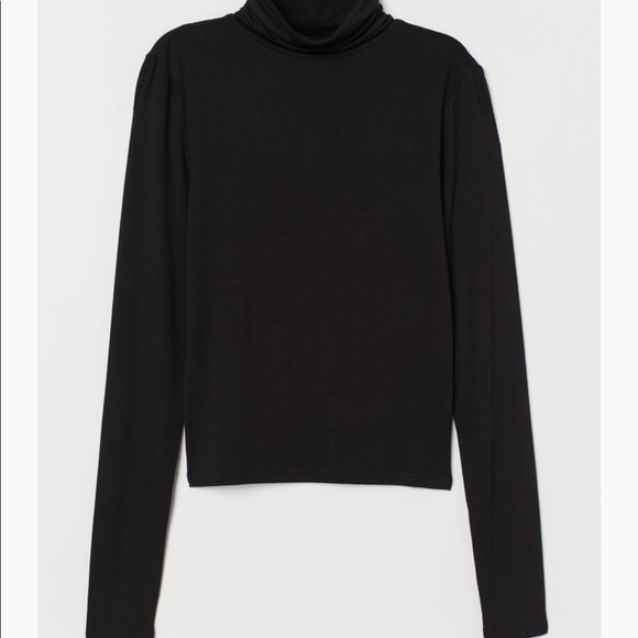 Short Turtleneck Top - Picture 1 of 2